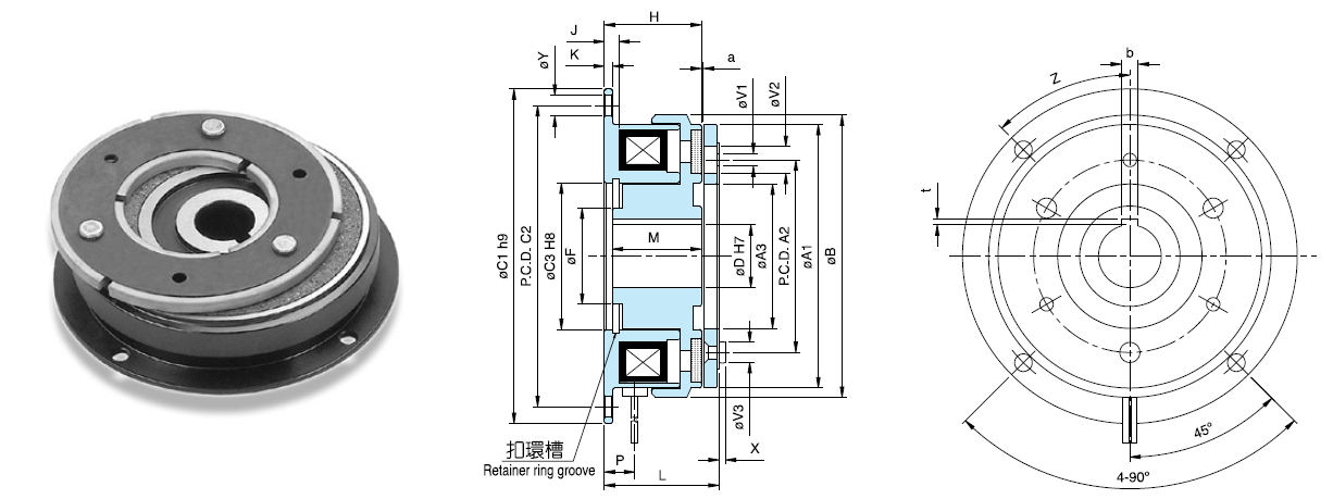 電磁離合器主要的參數(shù) 電磁離合器主要的參數(shù)